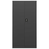 Steel Locker Cabinet Anthracite 35.4x15.7x70.9